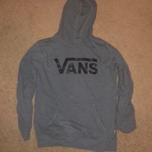 VANS hoodie-light blue